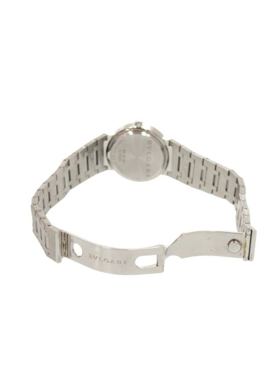 Bvlgari SS Black Quartz Watch Dial main image 6